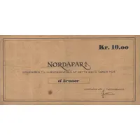 10 Kroner Nordafar A/S
