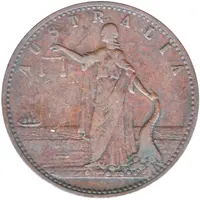 1/2 Penny - Campbell, James Morpeth, New South Wales