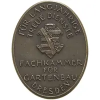Award medal for horticulture Dresden
