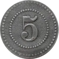 5 Pfennig - Herne Gewerkschaft Friedrich der Grosse