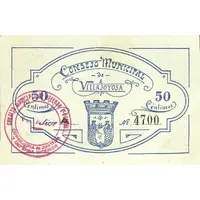 50 Céntimos Villajoyosa