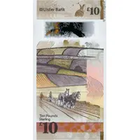10 Pounds Ulster Bank