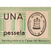 1 Peseta Castellfollit de Riubregós