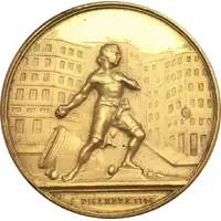 Medal - Giovan Battista Perasso 100 years of Liberation from Austria