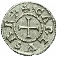 Denier - Charles II Meaux mint, CARLVS REX