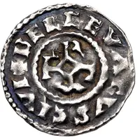 Denier - Charles II Beauvais mint