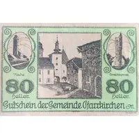 80 Heller Pfarrkirchen im Mühlkreis