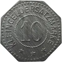 10 Pfennig - Harburg Schlosswerft R. Holtz