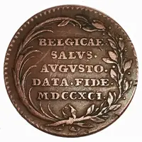Medal - Hommage of Belgium towards Leopold II