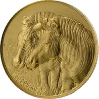 100 Francs CFA Zebra