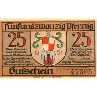 25 Pfennig