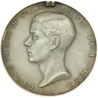 Medal Prince of Wales Royal Visit, Elkington