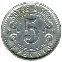 5 Pfennig - Lennep