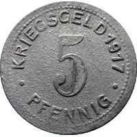 5 Pfennig - Elberfeld