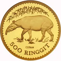 500 Ringgit - Agong VI Conservation
