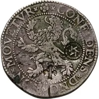 Daalder 'Leeuwendaalder' with countermark