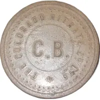 20 Centavos The Colorado Nitrate Company - Oficina Carmen Bajo