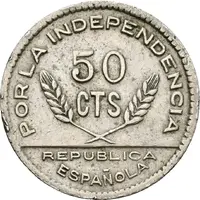 50 Centimos Santander, Palencia y Burgos