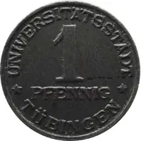 1 Pfennig - Tübingen