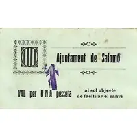 1 Peseta Salomó