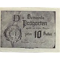 10 Heller Prägarten