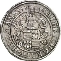 1 Thaler - Albert VII