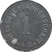 1 Pfennig - Halle an der Saale Hallesche Pfännerschaft A.G.