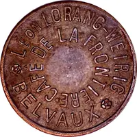 Token - Café de la frontière Belvaux