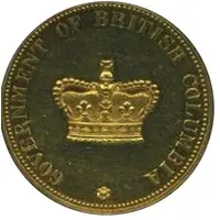 20 Dollars - British Columbia Gold pattern