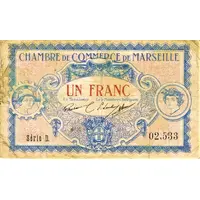 1 Franc - Chambre de Commerce de Marseille 13