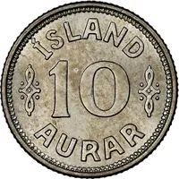 10 Aurar - Christian X