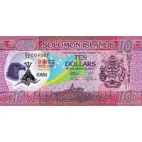 10 Dollars 17th Pacific Games in Honiara