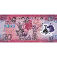 10 Dollars 17th Pacific Games in Honiara