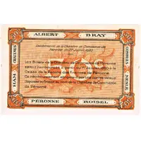 50 Centimes - Chambre de Commerce de Péronne 80