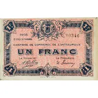 1 franc - Chambre de Commerce de Chateauroux [36]