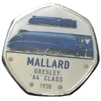 Medal - Mallard Steam Locomotive Colour