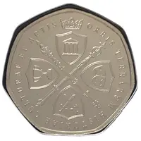 Medal - Mallard Steam Locomotive Colour