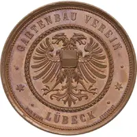 Medal - Horticultural club Lübeck