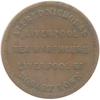 1 Penny - Alfred Nicholas Hobart, Tasmania