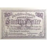 50 Heller Pfarrkirchen im Mühlkreis