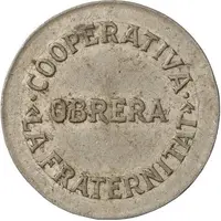 1 Peseta - Cooperativa Obrera La Fraternitat