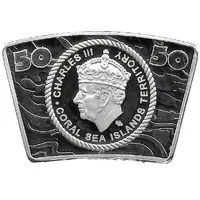 50 Dollars - Charles III Abington Reef