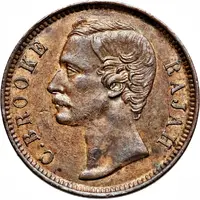 1 Cent - Charles C. Brooke Rajah