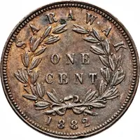 1 Cent - Charles C. Brooke Rajah