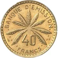 40 Francs Pattern