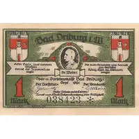 1 Mark Spar- und Darlehnskasse