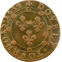 Double Tournois - Charles I 12th type