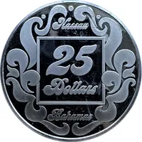 25 Dollars - Paradise Island Casino Nassau