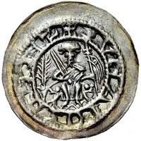 Denier Bracteate - Albert the Bear