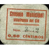 50 Céntimos Villafranca del Cid